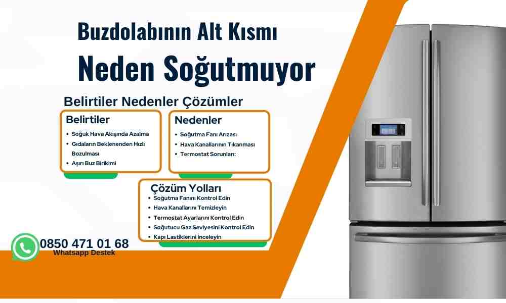 Whirlpool Buzdolabı Alt Kısmı Soğutmuyor