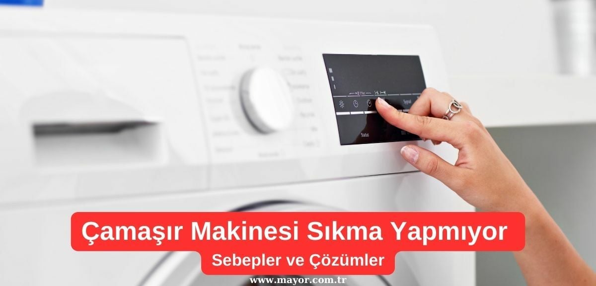 Whirlpool Çamaşır makinesi su boşaltıyor sıkma yapmıyor